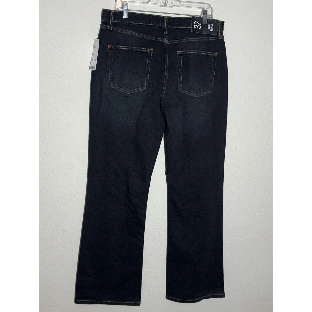BDG Urban Outfitters Jeans‎ Womens 32 Black 90's Bootcut Western Cowboy 35x32